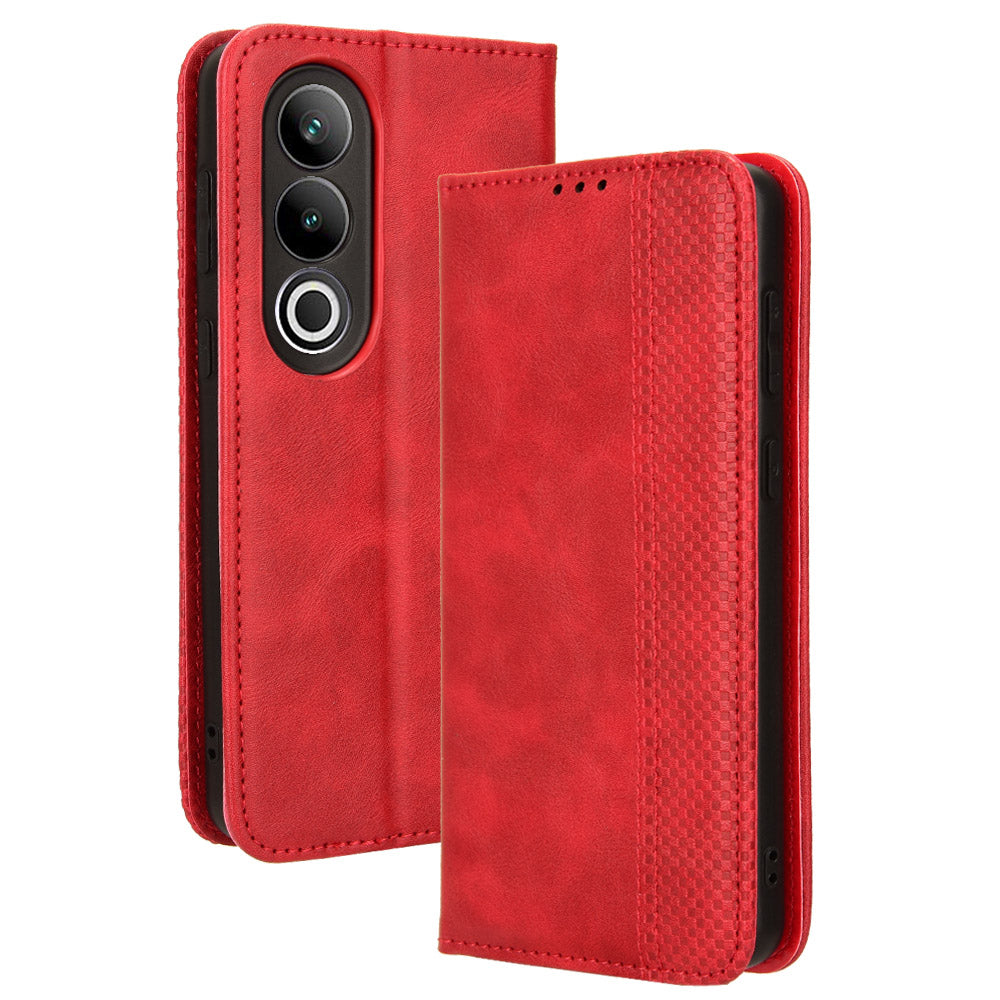 For OnePlus Ace 3V 5G / Nord CE4 5G Wallet Case Retro Leather Magnetic Closing Phone Cover For OnePlus Ace 3V 5G / Nord CE4 5G Wallet Case Retro Leather Magnetic Closing Phone Cover